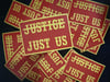 Just Us Support Stickers