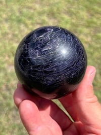 Image 11 of Charoite & Aegirine Sphere I Siberia Russia #2970