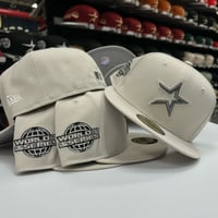 Image 3 of New Era 59Fifty Stone Metallic Pewter 