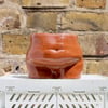 Belly Pot - Glazed Terracotta 