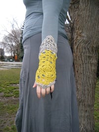 Image 1 of granny square armor (single glove)