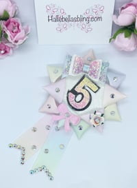 Image 5 of Pastel Rainbow Rosette