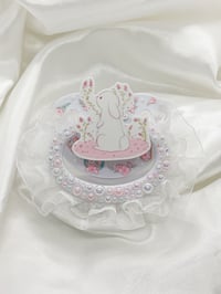 Floral bun