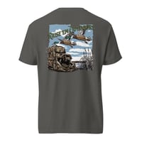 Image 1 of Christian Waterfowlers Raise Em Outdoors Unisex garment-dyed heavyweight t-shirt 