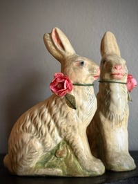 Image 7 of Chalkware Rabbit Pair (2 options)