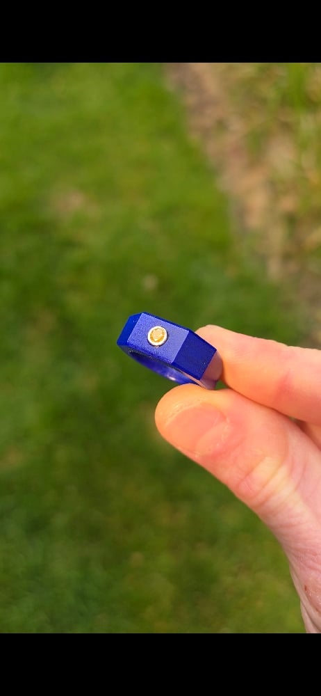 Image of Midnight Lapis Diamond Ring