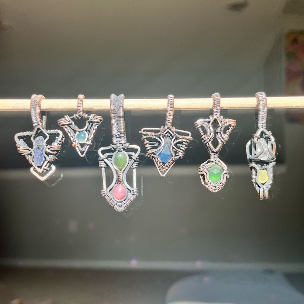 Image of Prismatic Balance Pendants