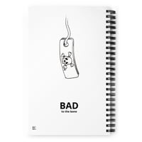 Image 2 of Bad to the bone notebook