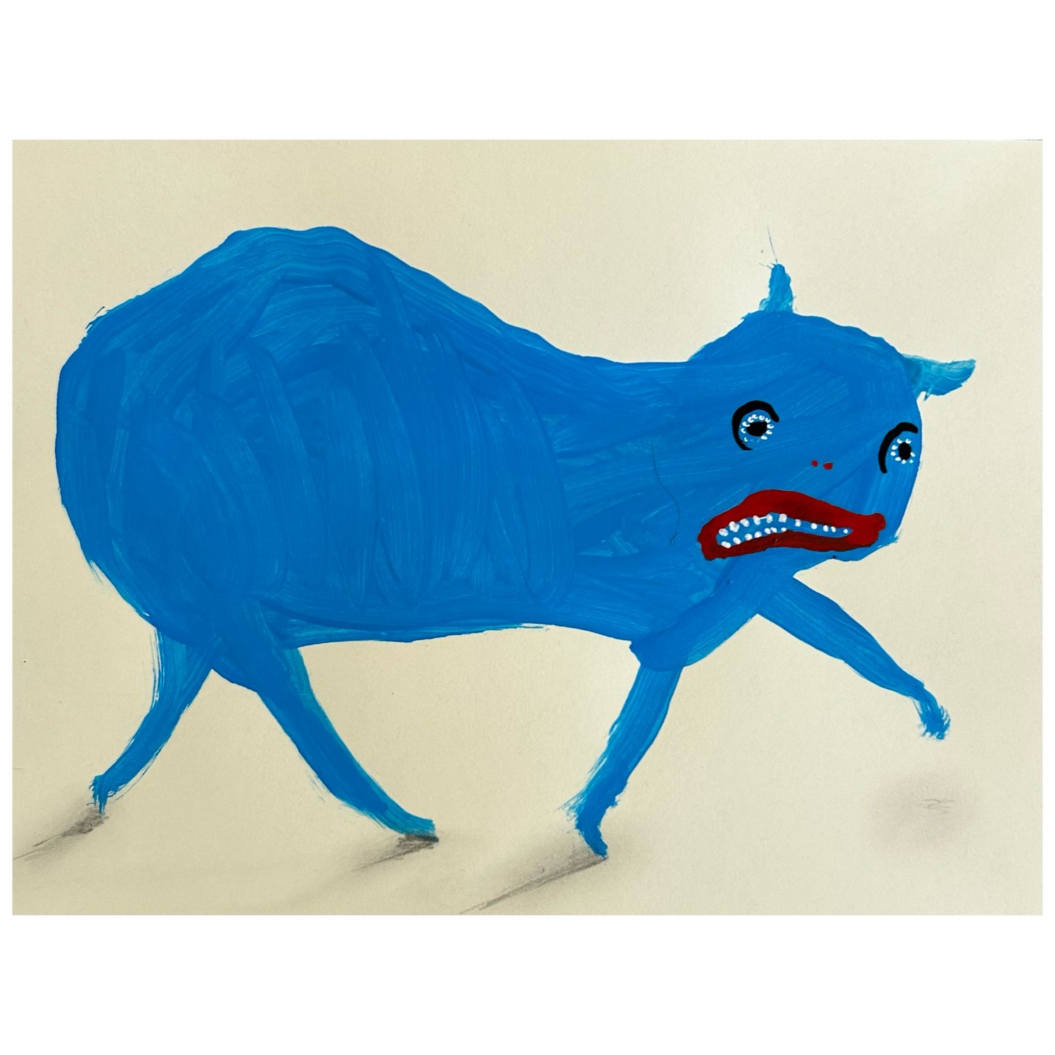 Image of Untitled ( blue tiptoe)