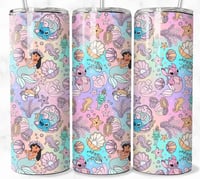 mermaid stitch 20oz tumbler