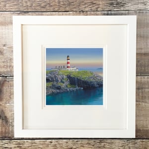 Image of Scalpay Harris lighthouse giclee print 