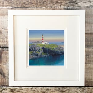 Image of Scalpay Harris lighthouse giclee print