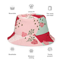 Image 1 of Heartful Reversible Bucket Hat