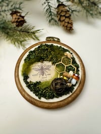 Image 1 of Naturalist Embroidery Ornament