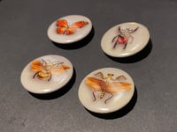 Image 3 of Pinned Bug Display Mini Button Pins •  1"/25mm
