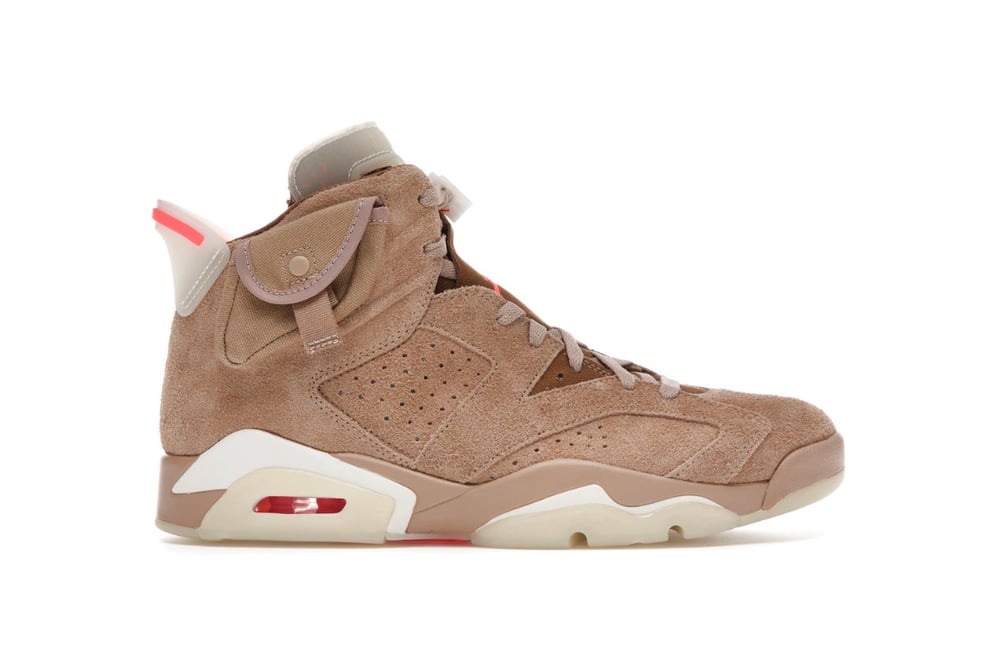 Image of Jordan 6 "Travis Scott British Khaki"