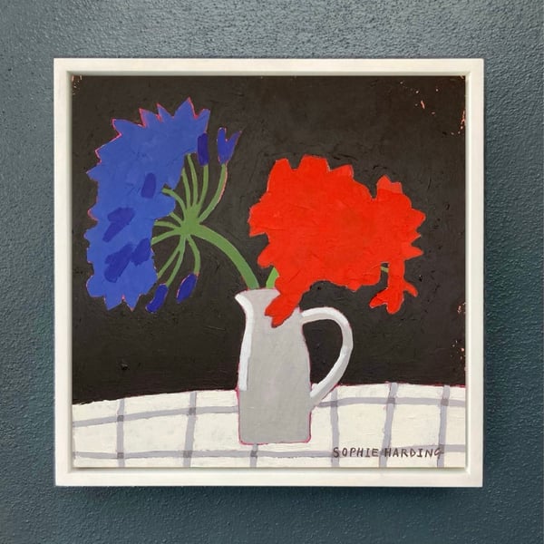Image of Agapanthus and Geranium 