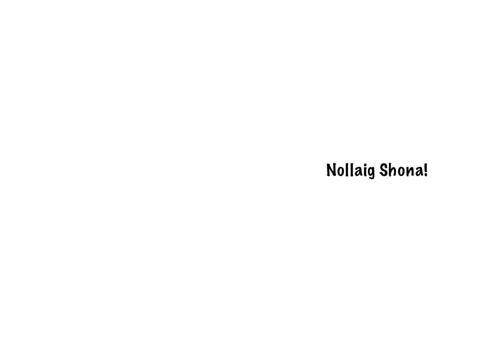 Image of Nollaig Shona card