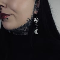 Image 1 of "Sacred Moon" Earrings