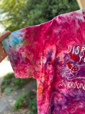 Image of 3XL Disrespect Your Surroundings Tie Dye Shirt