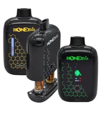 Image 2 of HoneyStick DUO VV PLUS – Auto-Draw Dual Cartridge Vape Battery