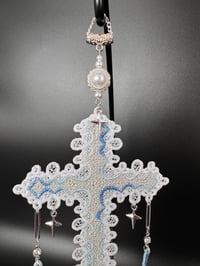 Image 3 of Blue Cross Dreamcatcher