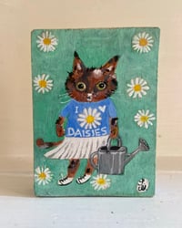 Image 1 of Original painting -I love daisies 