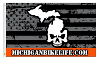 Image 1 of 3’x5’ Double Sided Mirrored Flag