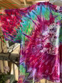 Image 2 of 3XL Godzilla Be Gay Do Crime Tie Dye Shirt M14