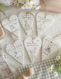 Country Kitchen Heart Hangers ( 6 Options )