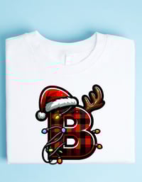 Image 2 of Christmas Alphabet Letters Shirt