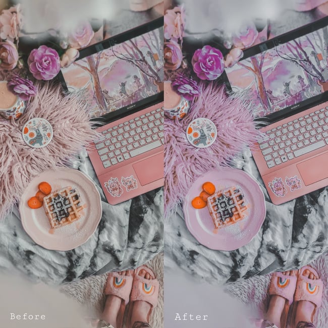 Muted Lavender (5 Lightroom Mobile Presets)