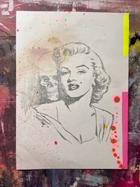 Image 1 of Monroe & Skull Study#1