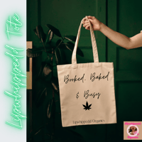 Booked, Baked & Busy Tote