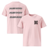 Image 4 of Free X Mind Body Soul x Light Unisex organic cotton t-shirt