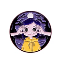 Image 1 of Coraline Enamel Pin