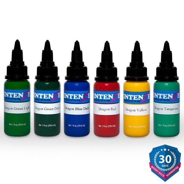 Dragon Color Tattoo Ink Set