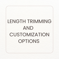 length trimming and wig customization 