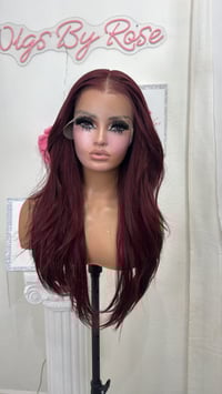 Image 10 of Burgundy blowout luxury (ready to ship) 