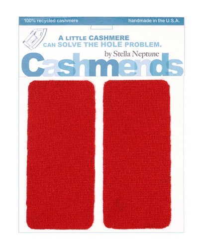 HOW TO APPLY ELBOW PATCHES TO CASHMERE SWEATERS! Hand application