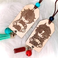 Image of Dan Heng / Blade Wooden Omamori Charms