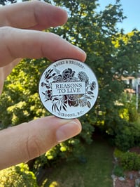 Image 4 of RTL Flower Logo Enamel Pin