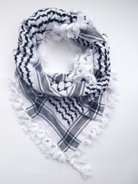 Image 1 of Cotton Palestinian Keffiyeh Lightweight (made in Jordan)