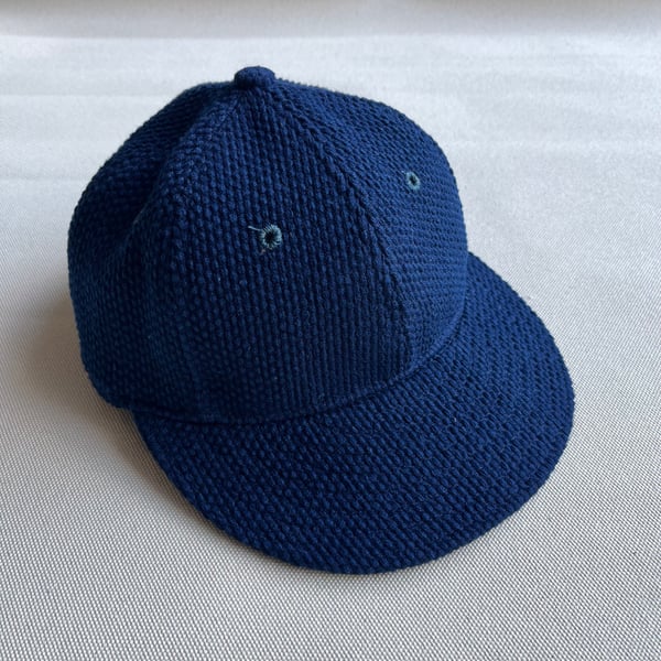 Image of Late 1930’s Style Indigo Sashi-Ori Ball Cap