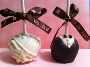 Image of 6 Wedding Cake Pop Tasting Pack