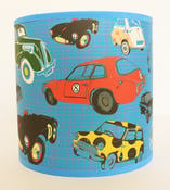 Image of 8inch Multi Classic/Vintage Cars Tube Shade