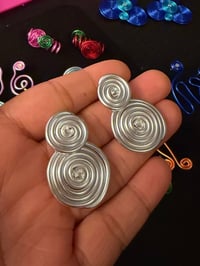 Image 1 of Lunar Loop Earrings
