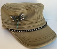 Image 1 of Cadet Hat Green Dragonfly