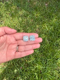 Image 1 of Moroccon Shaped Stud Earrings