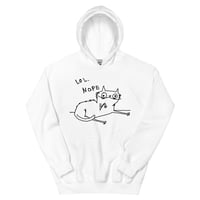 Image 3 of lol nope Unisex Heavy Blend Hoodie | Gildan 18500 